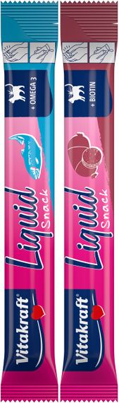 Ласощі для котів з лососем та печінкою Vitakraft Liquid Snack Salmon Liver, 16 шт х 15 гр | Зображення 3