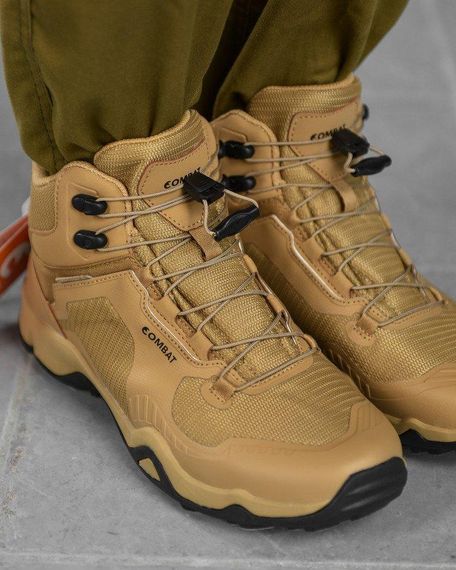 Тактичні черевики Combat coyot waterproof ВТ6816 | Зображення 1