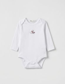 Дитяче боді для новонародженої дівчинки Zara 68 см Білий (25120909B1)