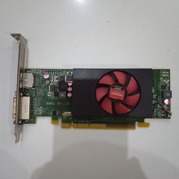 Дискретная видеокарта б/у ATI Radeon R5 240, 1 GB DDR3, 64-bit, GDDR3/DVI/DP | Зображення 2