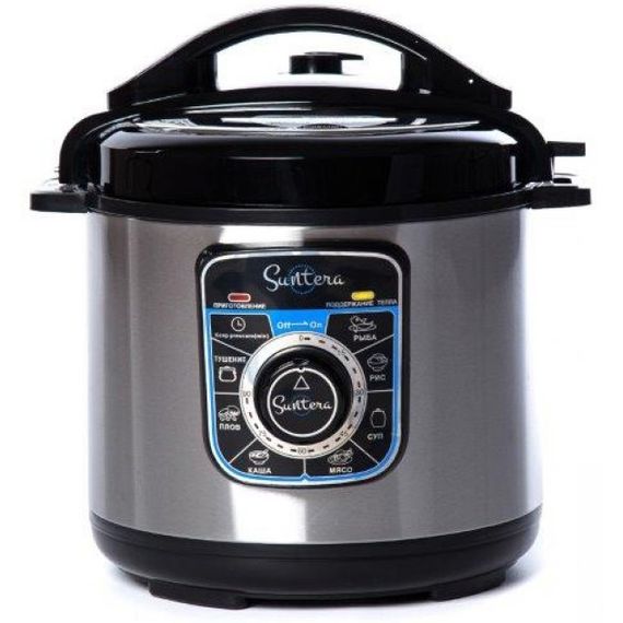 Мультиварка 5 л SUNTERA, Багатофункціональна мультиварка рисоварка багатофункціональна AU-66 | Зображення 6