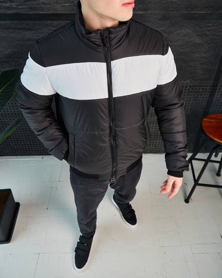 Куртка Лион черно-белый S | Зображення 2