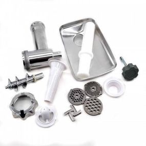 М'ясорубка із соковижималкою Domotec MS-2018 2500Вт Біла