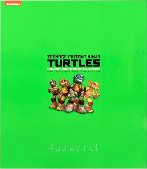 Адвент-календар Черепашки-ніндзя Teenage Mutant Ninja Turtles Advent Calendar оригінал Playmates Toys | Зображення 7