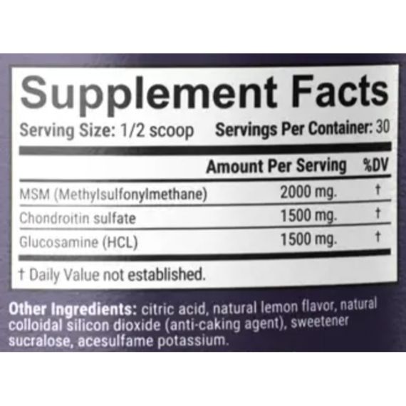 Препарат для суглобів та зв'зок En`vie Lab Chondro Protection 3 Active 150 g /30 servings/ Banana | Зображення 1