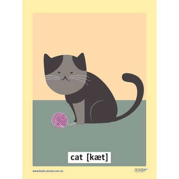 Демонстраційні флеш-картки Англійська мова ЗПП 051 двосторонні | Зображення 3