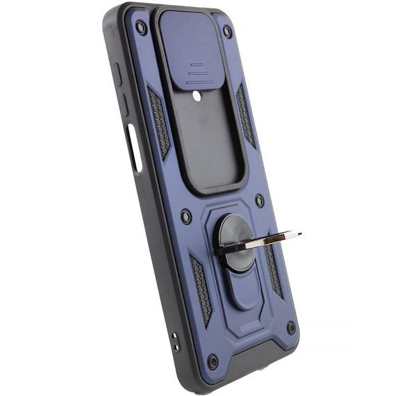 Чохол Ummi Camshield Serge Ring для Xiaomi Redmi Note 9s / Note 9 Pro / 9 Pro Max Синій | Зображення 2