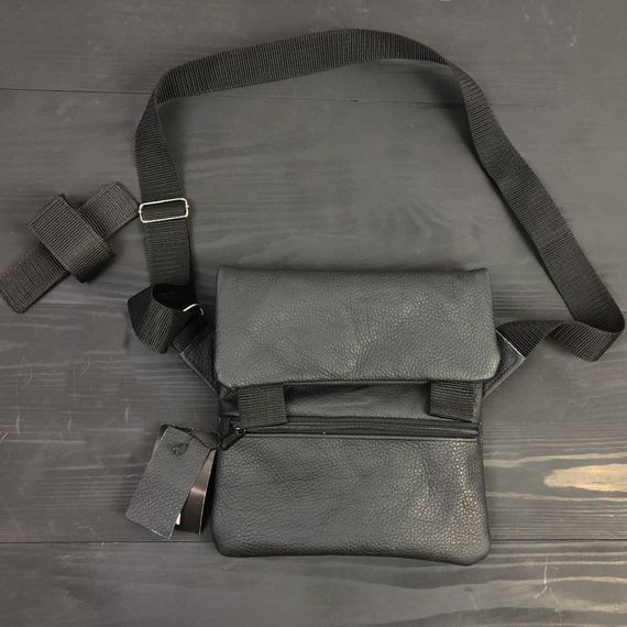 Набір 2В1. Шкіряна сумка з кобурою + ліхтарик професійний POLICE BL-X71-P50 FI-73 | Зображення 3