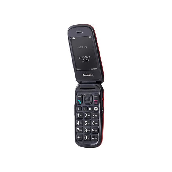 Мобільний телефон Panasonic KX-TU550 Red (KX-TU550EXR) | Зображення 1