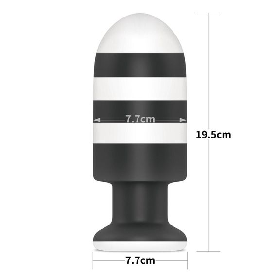 Анальна пробка - X-Missioner Butt Plug 7.5" Sex Aura | Зображення 2
