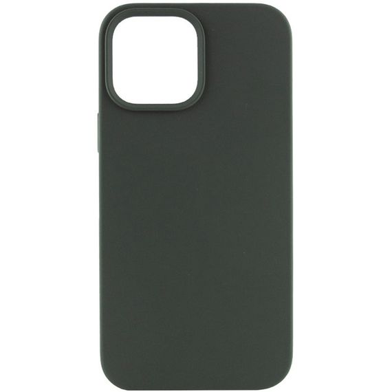 Чохол Silicone Case Full Protective (AA) NO LOGO для Apple iPhone 15 Plus (6.7") Зелений / Cyprus Green
