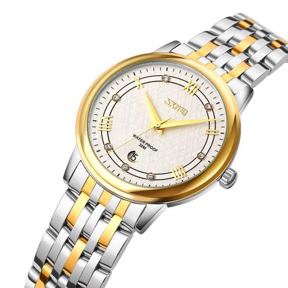 Skmei 9272TGDSI-S Gold/Silver-Silver Lady | Зображення 1