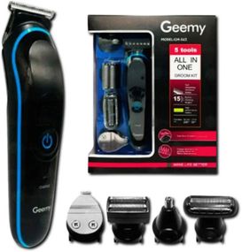 Беспроводная машинка для стрижки и бритья 5в1 Gemei GM 563.
