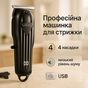 Машинка для стрижки волосся електрична VGR Машинка для стрижки волосся професіоналів AV-28