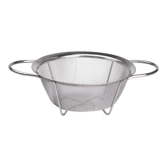 Друшляк з двома ручками 20 см дрібнокомірчаста сітка з нержавіючої сталі HP-19-2-20CM