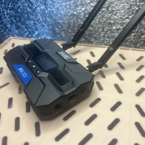 Беспроводной приемник RX HDMI 200м HD 1080P R200, 2.4G/5G Plug&Play портативный | Зображення 2
