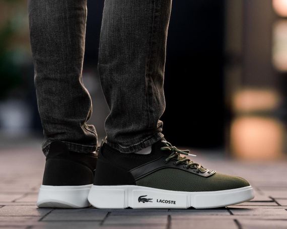 Чоловічі кросівки Lacoste Khaki | Зображення 3