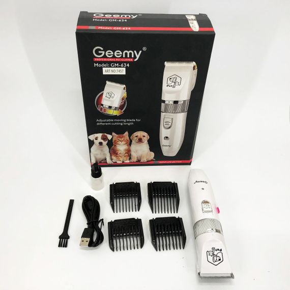 Універсальний тример для тварин Gemei GM-634, Машинка для стрижки собак будь-яка шерсть MT-69 | Зображення 2