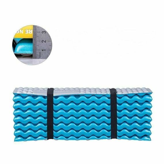 Килимок складний IXPE Naturehike Thickened NH20FCD07, алюмінієва плівка, 25 мм, блакитний | Зображення 2