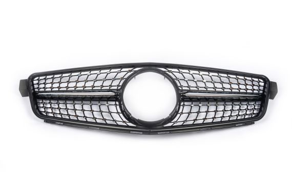 Передняя решетка Diamond Black для Mercedes C-class W204 2007-2015 гг