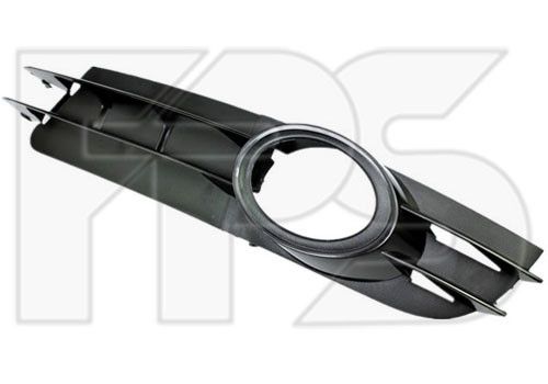 Решетка противотуманной фары Audi A6 C6 (05-08) бензин, левая 4F0807681A01C