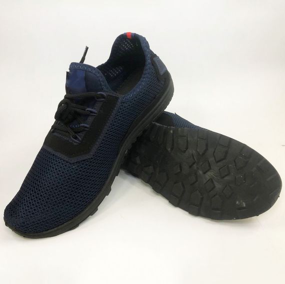 Кросівки чоловічі весна 40 розмір. Літні кросівки, кросівки з тканинним верхом. Модель 34722. Колір: синій | Зображення 3