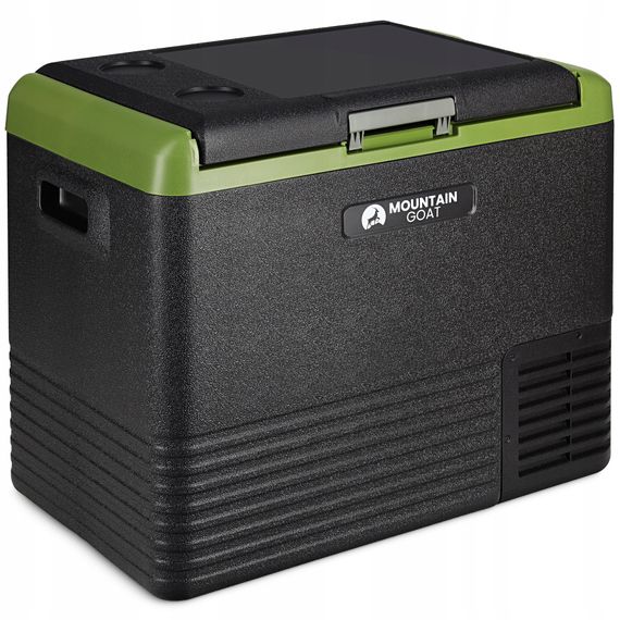 Холодильник туристичний компресорний Mountain Goat LIBERTY 45.3 л електричний, переносний Black/Olive (P-5905973404914)
