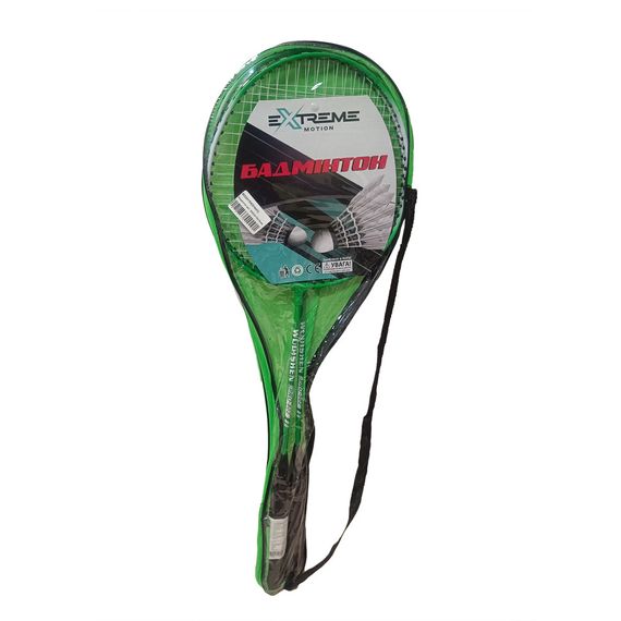 Набор Бадминтона BD24154(Green) 2 ракетки в чехле, без воланчика