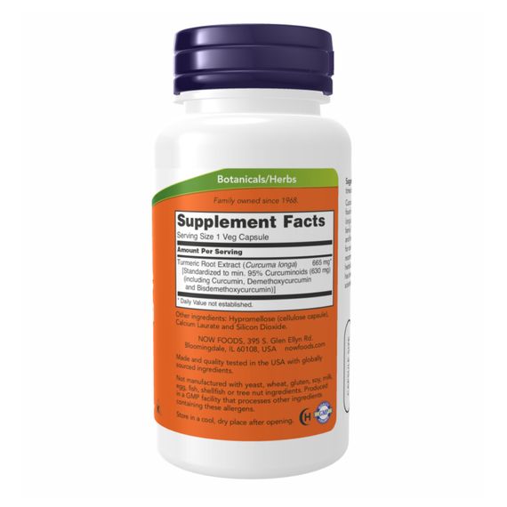 Turmeric Curcumin Extract - 120 vcaps | Зображення 1