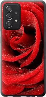 Чохол на Samsung Galaxy A52s 5G A528B Червона троянда з пластику FCh_047961