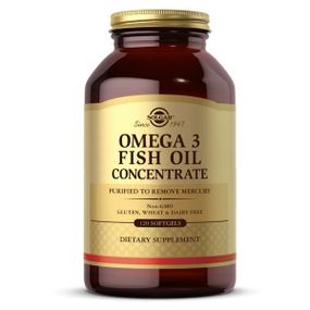 Омега 3 Solgar Omega-3 Fish Oil Concentrate 120 Softgels