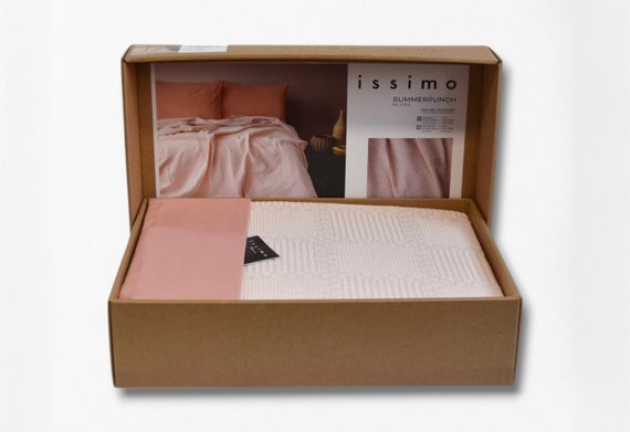Постельное белье с пледом Issimo Summerpunch 220 х 240 см Blash | Зображення 4