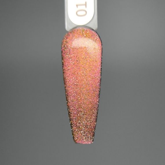 Светоотражающий гель-лак Gelix Space Cat №1 (с эффектом кошачего глаза) 8мл | Зображення 4