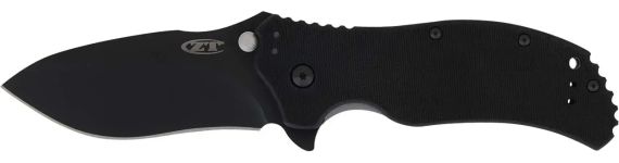 Ніж ZT 0350 Matte Black Folder