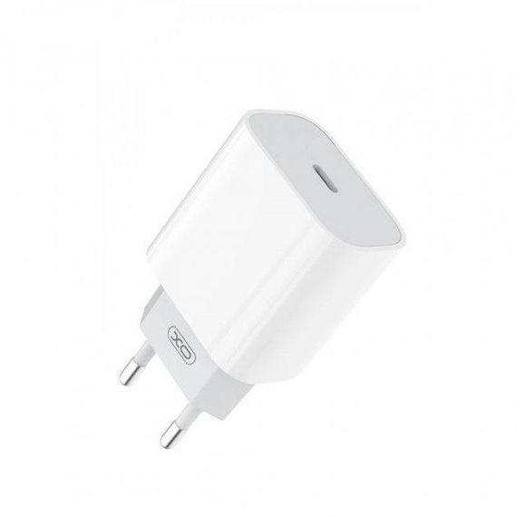 Сетевое зарядное устройство XO L77 (1USB-C, 3A) PD White