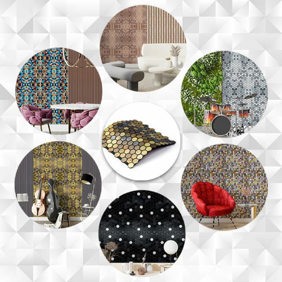 Самоклеюча алюмінієва плитка 300х300х3мм SW-00001931 | Зображення 5