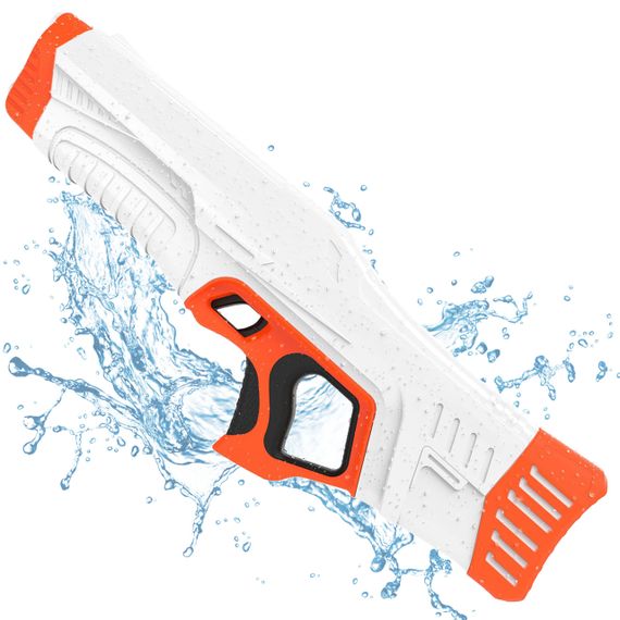 Водяний Бластер на Акумуляторі Потужний Електричний Пістолет Водний з LED Екраном та Автоматичним Насосом Для Дітей та Дорослих