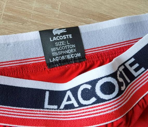 Трусы Мужские Лакоста Lacoste Разноцветные Боксерки Для Мужчин, трусы Lacoste | Зображення 3