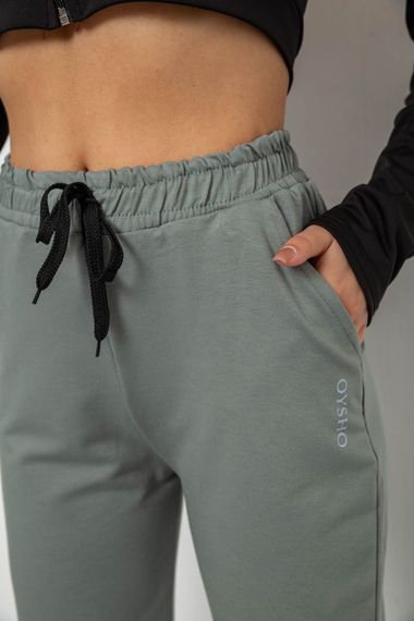 Спортивні штани жіночі, колір оливковий, 238R325 | Зображення 4