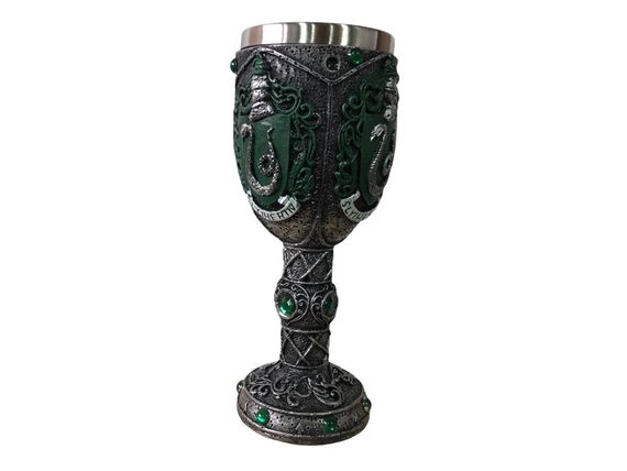 Бокал Кубок Гарри Поттер Harry Potter Slytherin Слизерин Факультет Школы Чародейства и Волшебства Хогвартс | Зображення 2