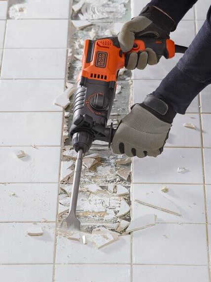 Перфоратор мережевий SDS-Plus BLACK+DECKER BEHS01 | Зображення 7
