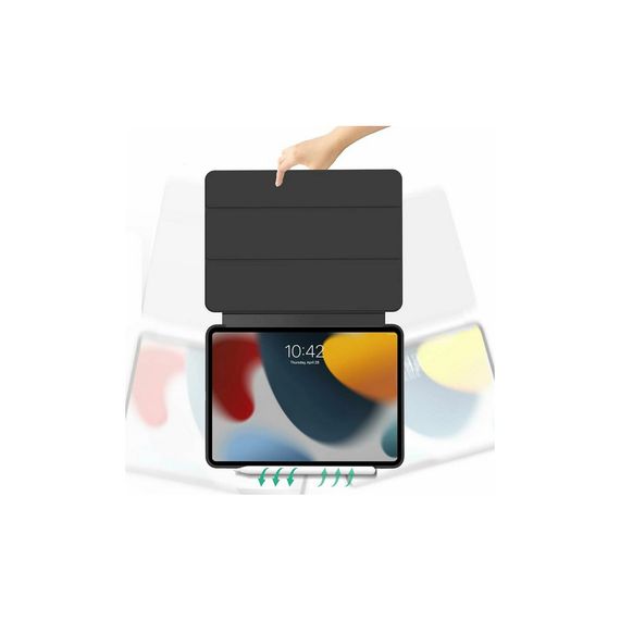 Чохол до планшета BeCover Tri Fold Soft TPU Silicone Apple iPad Pro 13" M4 2024 Black (711750) | Зображення 1