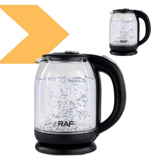 Електричний чайник скло XPRO RAF-7833 2 л (41033-RAF 7833_336) | Зображення 1