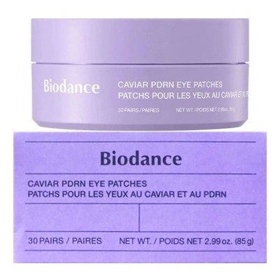 Гідрогелеві патчі під очі з ікрою та PDRN Biodance Caviar PDRN Eye Patches (30пар/60шт) | Зображення 1