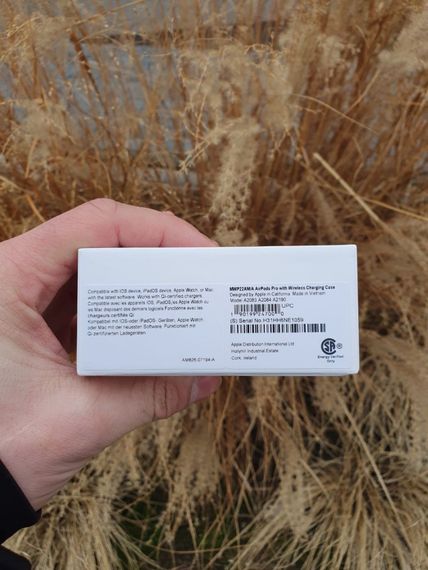 Бездротові навушники Apple AirPods PRO Original series 1:1 з Шумозаглушенням 100% Білі | Зображення 2