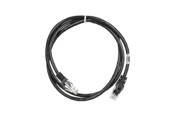 Патч-корд 2E Cat 5e,UTP,RJ45, 26AWG ,7/0.16 CCA, 1.00 m, PVC,Black (2E-PC5ECA-100BK) | Зображення 1