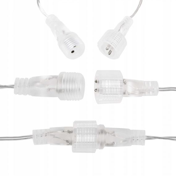 Гірлянда бахрома вулична (зовнішня) Springos 2 м 136 LED Pilot CL4008 Mix | Зображення 6