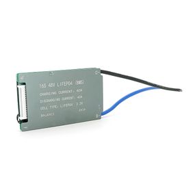 BMS плата Leiba LiFePo4 48V 16S 40A, алюмінієвий радіатор