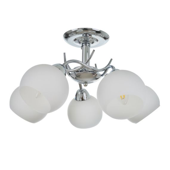 Люстра потолочная классическая в зал E27 40W CH (LK-650C/5)