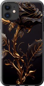 Чехол на iPhone 11 Роза 3 "5552u-1722-17620"